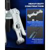 imageOrion Motor Tech Universal Hub Puller Tool Master Brake Drum Puller with Adjustable Legs 76 in Maximum Bolt Circle Heavy Duty Steel Wheel Hub Removal Tool for Most Car Truck Models