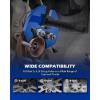 imageOrion Motor Tech Wheel Hub Removal Tool Kit Wheel Bearing Hub Remover Tool Set Compatible with 5 6 8 Lug Hub Assemblies on Cars and Trucks Wheel Hub Buster Puller with Carrying CaseWheel Hub Removal Tool