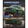 imageRunning Boards Compatible with Toyota Tacoma Double Cab 20052023 66quot Side Steps with Paintable Step Plates Heavy Duty Nerf Bar with TripleShield AntiCorrosion Technology Single Stair