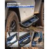 imageRunning Boards Compatible with Toyota Tacoma Double Cab 20052023 66quot Side Steps with Paintable Step Plates Heavy Duty Nerf Bar with TripleShield AntiCorrosion Technology Single Stair