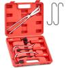 imageOrion Motor Tech 10pc Drum Brake Tool Kit Drum Brake Tool with Drum Brake Spring Tool Brake Spring Compressor Brake Spring Pliers Drum Brake Adjusting Tool Brake Spoon Set Brake Drum Tool Kit