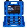 imageOrion Motor Tech 12 Inch Drive Torque Limiting Extension Bar 150 ftlb Black Chromoly Steel5 PCS