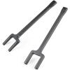 imageOrion Motor Tech 2 Piece Axle Popper Kit Inner CV Axle Removal Tool Set for CV Axle Tie Rod and Ball Joint Removal on Front Wheel Drive Cars Fork and Shim Tool with 14quot Long 2quot Opening