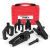 imageOrion Motor Tech 5in1 Ball Joint Separator Pitman Arm Puller Tie Rod End Tool Set for Front End Service Splitter Removal Kit RB06Master
