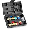 imageOrion Motor Tech AC Valve Core Removal Tool R134a R1234yf R22 Valve Core Remover Installer Tool Kit for Automotive Air Conditioning Systems AC Valve Core Tool for Standard JRA and Schrader Valve