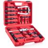 imageOrion Motor Tech Blind Hole Collet Bearing Race and Seal Puller Extractor Kit Slide Hammer Pilot Insert Inner Internal Bearing Removal Tool Set 16PCSred