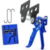 imageOrion Motor Tech Caliper Piston Compressor Tool Heavy Duty Brake Caliper Compression Tool for Single Dual Quad Piston Brake Pad Replacement Disc Brake Piston Compressor Tool for Most Cars ampamp Trucks