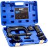 imageOrion Motor Tech Heavy Duty Ball Joint Press ampamp U Joint Removal Tool Kit with 4wd Adapters for Most 2WD and 4WD Cars and Light Trucks BKblack Cframe