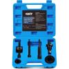 imageOrion Motor Tech Power Steering Pump Pulley PullerInstaller Tool Set Pump Pulley Remover Installer Tools Compatible with Ford GM and Chrysler VehiclesBlue