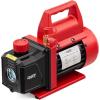 imageOrion Motor Tech Vacuum Pump 45 cfm 13 hp HVAC Single Stage Vacuum Pump for R12 R22 R134a R410a R502 Auto AC Vacuum Pump Kit for Automotive Air Conditioner Resin Degassing ampamp More Oil IncludedRed