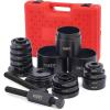 imageOrion Motor Tech Wheel Bearing Press Kit for Front Wheel Drive Bearing Removal ampamp Installation 24pc Wheel Bearing Puller Tool Set with Sliding Screws Universal Bushings Sleeves Storage CaseRED BLACK