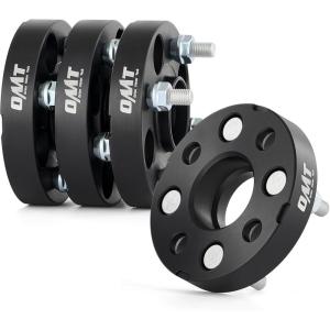 imageOrion Motor Tech 1quot25mm 4x100 Wheel Spacers Compatible with Honda Accord Civic Mini Cooper Toyota Corolla Prius 561mm Bore Hubcentric Wheel Spacer Kit with M12x15 Studs