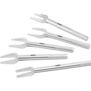imageOrion Motor Tech 5Piece Pickle Fork Tool Set Ball Joint Separator Pitman Arm Separator and Tie Rod Removal Tool Kit for Separating Ball Joints Tie Rods and Pitman Arms