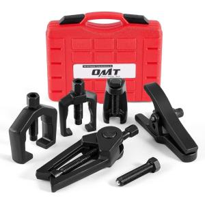 imageOrion Motor Tech 5in1 Ball Joint Separator Pitman Arm Puller Tie Rod End Tool Set for Front End Service Splitter Removal Kit RB06Master