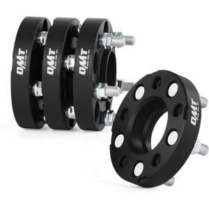 imageOrion Motor Tech 5x45 Hubcentric Wheel Spacers 1 inch 705mm Bore with M14x15 Studs Compatible with 20152022 Ford Mustang EcoBoost 20202022 Explorer 25mm Hub 5x1143 Wheel Spacer Kit Set of 4