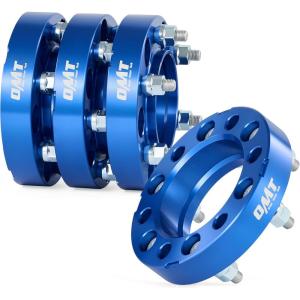imageOrion Motor Tech 6x55 Wheel Spacers 125in Blue Wheel Spacer Kit Compatible with FJ Cruiser Tacoma 4Runner Tundra 6x1397mm Hub Centric Wheel Spacers 106mm Bore with 12x15 Studs Set of 4