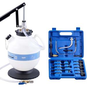 imageOrion Motor Tech 75L Transmission Fluid Pump 2 Gallon Manual ATF Refill Kit Transmission Fluid Hand Pump Automotive Transmission Fluid Transfer Pump Transmission Fill Pump with 15 ATF Adapters