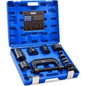 imageOrion Motor Tech Ball Joint Press Kit 21Piece Master Ball Joint Removal Tool with CFrame HeavyDuty Brake Anchor Pin U Joint Ball Joint Press Tool for 2WD and 4WD Carsblack Cframe