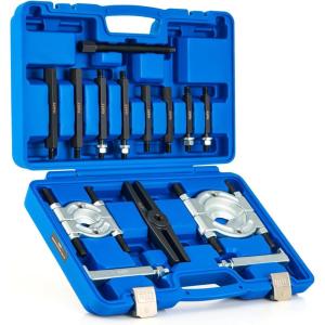 imageOrion Motor Tech Bearing Puller Set 5 Ton Capacity Bearing Separator Pinion Wheel Bearing Removal Kit with 2quot and 3quot Jaws Wheel Hub Axle Puller Set Heavy Duty Bearing Splitter Tool Kitsilver bearing separator