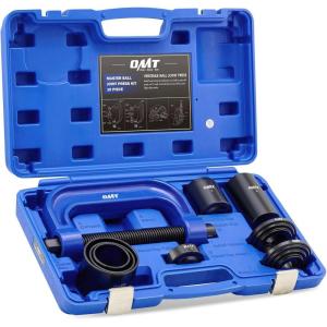 imageOrion Motor Tech Heavy Duty Ball Joint Press ampamp U Joint Removal Tool Kit with 4wd Adapters for Most 2WD and 4WD Cars and Light Trucks BKblue Cframe