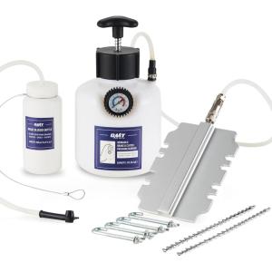 imageOrion Motor Tech Pressure Bleeder 25L Brake Pressure Bleeder with 507mm Adapter 26qt Manual Power Brake Bleeder with 500mL Brake Bleeder Bottle Compatible with Ford Subaru Nissan Infinity425x675Adapter