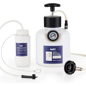 imageOrion Motor Tech Pressure Bleeder 25L Brake Pressure Bleeder with 507mm Adapter 26qt Manual Power Brake Bleeder with 500mL Brake Bleeder Bottle Compatible with Ford Subaru Nissan Infinity507mm Adapter