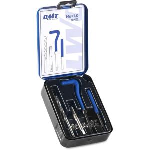 imageOrion Motor Tech Thread Repair Kit SAE and Metric Helicoil Repair Kit with HSS Drill Bits Inserts Taps Break Off Tools Rethreading Tools in 14quot 516quot 38quot 716quot 12quot ampamp M5 M6 M8 M10 M12 SizesM610