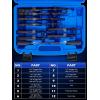 imageOrion Motor Tech 10pc Snap Ring Pliers Set Internal ampamp External Circlip Pliers With Bent ampamp Straight Pliers Hook Pick Heavy Duty Removal Tool Storage Case ampamp Gloves