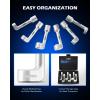 imageOrion Motor Tech 12quot Dr Diesel Injector Socket Wrench Set 6pc 12pt Diesel Fuel Socket Set with 12 14 16 17 18 19mm Wrenches LType Diesel Mechanic Tool for Dismantling Fuel Line with Case