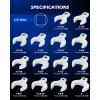 imageOrion Motor Tech 14 Piece Jumbo Crowfoot Wrench Set SAE Crows Foot Wrench Set for 1116quot to 2quot Flare Nuts for 12quot Drive Rachets Extenders CrV Steel Crowfoot Wrenches with Phosphating ampamp Carry Case