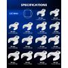 imageOrion Motor Tech 14pc Jumbo Crowfoot Wrench Set Metric Crows Foot Wrench Set for 27 to 50 mm Flare Nuts Chrome Plated CrV Steel Crowfoot Wrenches for 12quot Drive Rachet ampamp Extender with Storage Case