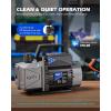 imageOrion Motor Tech 2 Stage A2L Vacuum Pump 5 cfm 12 hp Two Stage Sparkless Ignition Proof Vacuum Pump for R1234yf R32 R134a R22 R410A with 15 Micron Ultimate Vacuum Auto HVAC Vacuum Pump