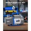 imageOrion Motor Tech 2 Stage A2L Vacuum Pump 9 cfm 34 hp Two Stage Vacuum Pump for R1234yf R32 R134a R22 R410A with 15 Micron Ultimate Vacuum Auto HVAC Vacuum Pump