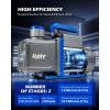 imageOrion Motor Tech 2 Stage A2L Vacuum Pump 9 cfm 34 hp Two Stage Vacuum Pump for R1234yf R32 R134a R22 R410A with 15 Micron Ultimate Vacuum Auto HVAC Vacuum Pump