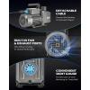 imageOrion Motor Tech 2 Stage Vacuum Pump 9 cfm 34 hp HVAC Rotary Vane Vacuum Pump with 15 Micron Ultimate Vacuum Two Stage Air Vacuum Pump for R22 R134a R410a HVAC Servicing
