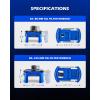 imageOrion Motor Tech 2 pc Adjustable Oil Filter Wrench 6080 mm ampamp 80105 mm 12quot ampamp 22 mm Drive Universal Oil Filter Removal Tool