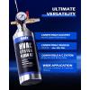 imageOrion Motor Tech Air Conditioner Flushing Kit High Performance Flush Tool Set for Cleaning Car AC System with 34 oz Stainless Steel Tank 33 ft Nylon Hose 14 in Adapter 150 psi Working Pressure