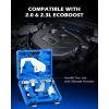 imageOrion Motor Tech Camshaft Gear Puller Tool Set 11pc Camshaft Timing Tool Kit Compatible with 20072017 Cummins ISX QSX X15 Engines Camshaft Holding Tool with 3163530 Engine Brake Adjustment ToolEcoBoost 20  23