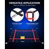 imageOrion Motor Tech Cargo Net  35ft x 42ft SUVATVShort Bed Mesh Net with SHook and Bungee Cord