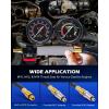 imageOrion Motor Tech Cylinder Leak Down Tester Kit Automotive Engine Leakage Tester Dual Gauge Air Cylinder Test Kit for Gas Petrol Engines Leakdown Diagnostic Detector Tool