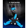 imageOrion Motor Tech Harmonic Balancer Puller Kit Adjustable 3Jaw Puller Set for Removing Harmonic Dampers ampamp Balancers 3Jaw Pulley Puller Set Compatible with Chevy GM Chrysler Cadillac Ford MoreBlue