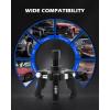 imageOrion Motor Tech Harmonic Balancer Puller Kit Adjustable 3Jaw Puller Set for Removing Harmonic Dampers ampamp Balancers 3Jaw Pulley Puller Set Compatible with Chevy GM Chrysler Cadillac Ford Moreblack