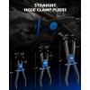 imageOrion Motor Tech Hose Pinch Off Pliers 3 Piece Long Reach Hose Clamp Pliers Set for Flexible Hoses Brake Coolant Radiator Vacuum Fuel Lines MaintenanceStraight