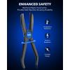 imageOrion Motor Tech Hose Pinch Off Pliers 3 Piece Long Reach Hose Clamp Pliers Set for Flexible Hoses Brake Coolant Radiator Vacuum Fuel Lines MaintenanceStraight