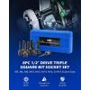 imageOrion Motor Tech Torx Bit Socket Set 8pc 12quot Drive Impact Torx Bit Socket Set T30 T40 T45 T50 T55 T60 T70 ampamp T80 Sockets CrMo Steel Torx Impact Socket Set for Fastener Replacement with Carry CaseXZN Triple Square Spline Bit Socket Set