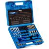 imageOrion Motor Tech 48 Piece Thread Chaser Set Metric and SAE Thread Repair Kit with 22 Taps 24 Dies 2 Thread Files Universal Rethreading Kit Thread Restorer Tool Set in UNC UNF Metric Sizes with CaseMetric and SAE