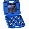 imageOrion Motor Tech 6pc 38quot Drive Magnetic Swivel Spark Plug Socket Set Thin Wall Spark Plug Sockets with 916quot 58quot 14mm 16mm Sizes CrV Steel Magnetic Spark Plug Socket Set with 6 Point ampamp 12 Point