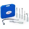 imageOrion Motor Tech Grease Gun Accessory Kit 7 Piece Grease Gun Coupler Set for Hard to Reach Grease Fittings Quick Connect Lubrication Grease Zerk Fitting Adapters with Grease Gun Hose