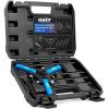 imageOrion Motor Tech Harmonic Balancer Puller Kit Adjustable 3Jaw Puller Set for Removing Harmonic Dampers ampamp Balancers 3Jaw Pulley Puller Set Compatible with Chevy GM Chrysler Cadillac Ford MoreBlue
