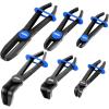 imageOrion Motor Tech Hose Pinch Off Pliers 3 Piece Long Reach Hose Clamp Pliers Set for Flexible Hoses Brake Coolant Radiator Vacuum Fuel Lines MaintenanceStraight and Angled